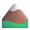 snow capped mountain